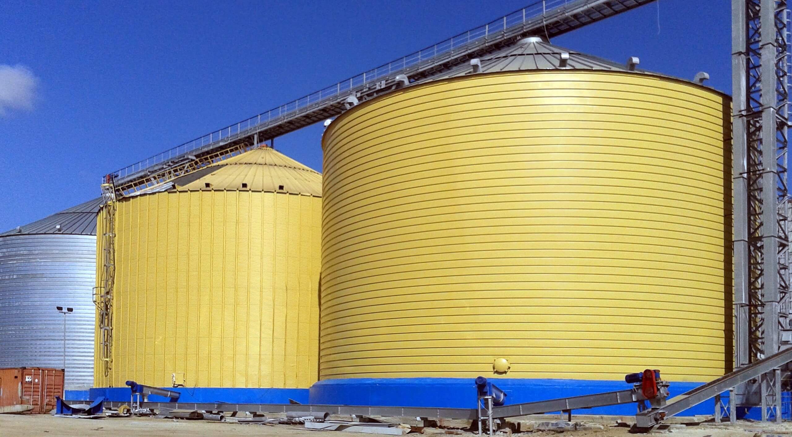 Storage silos Handling Extraction – BSP engineering