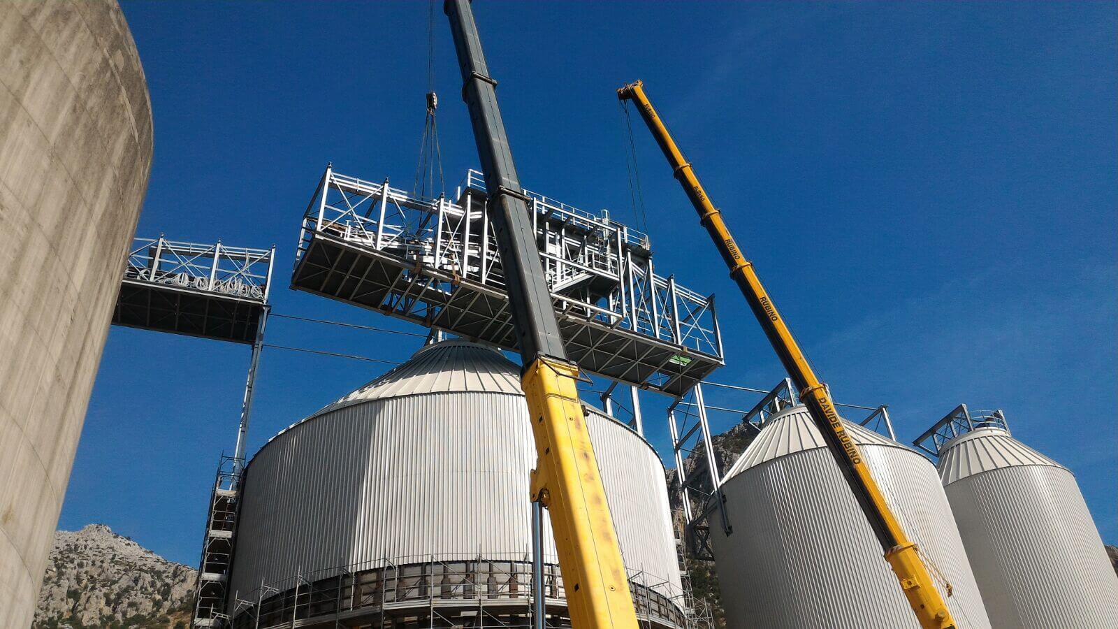Storage silos Handling Extraction – BSP engineering
