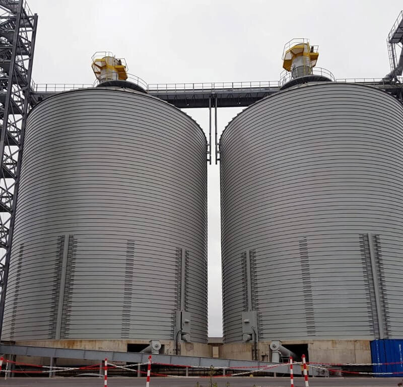 soda ash storage plant