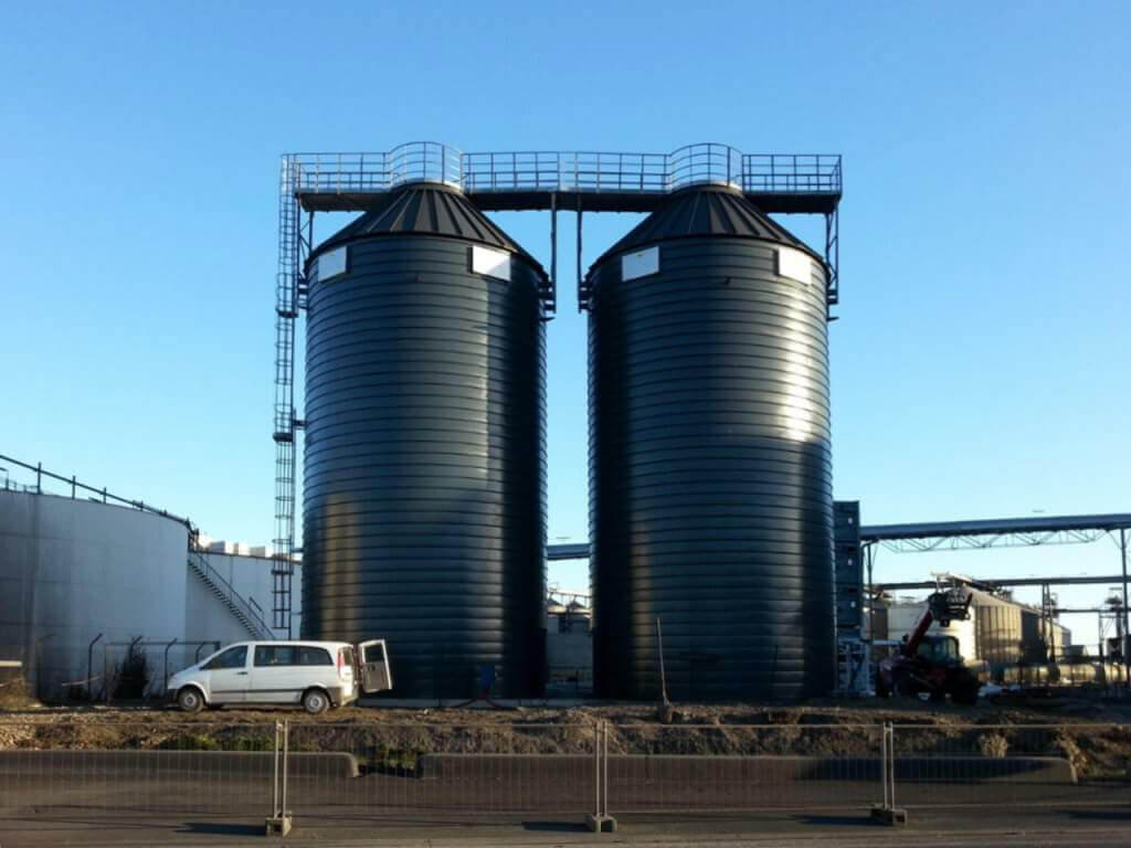 biomasses silos