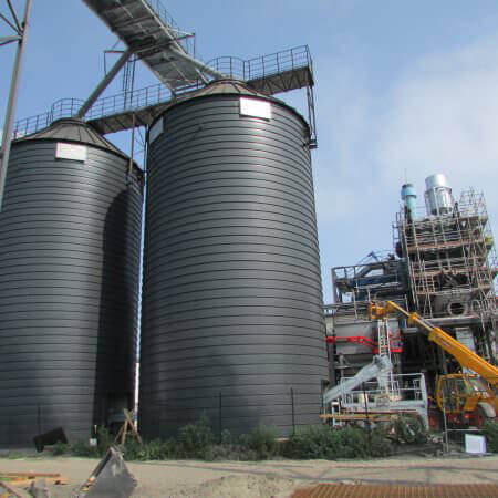 sunflower pellet power plant