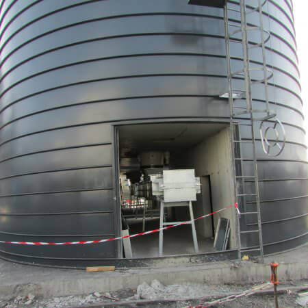 sunflower pellet power plant