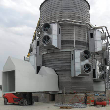 wood chip cogeneration plant France