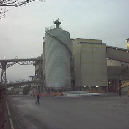 spiral silo for cement