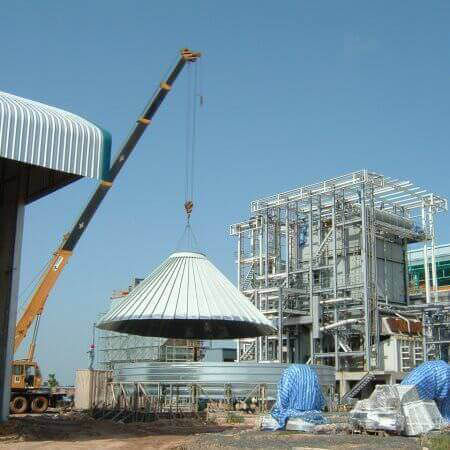 biomasses silo Thailand