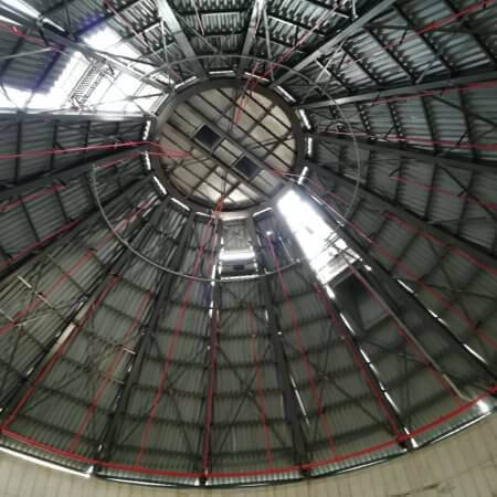 roof steel structure sprinkler