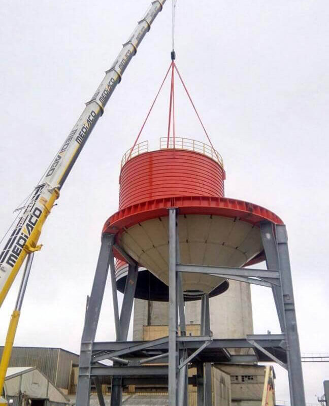 clincker silo France